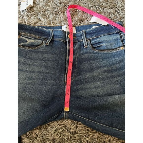 FRAME Denim Le High Skinny Jeans with Tuxedo Piping - Picture 5 of 9